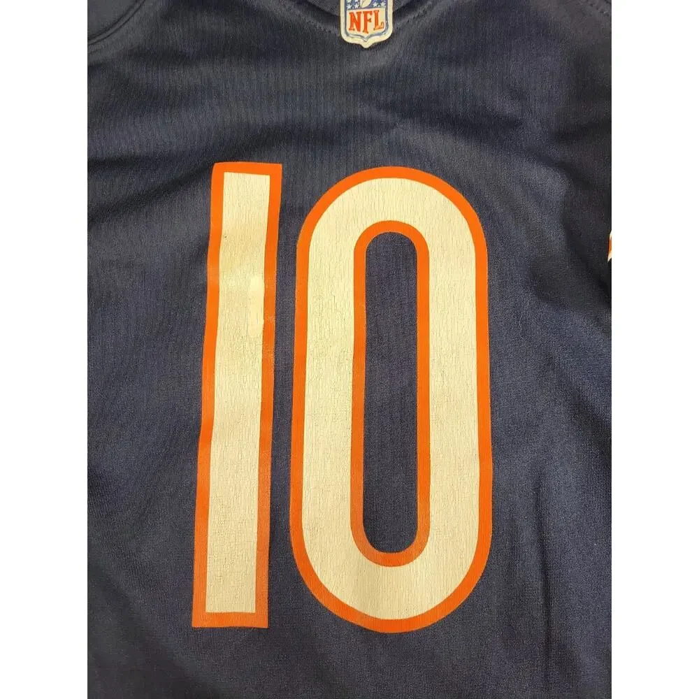 Nike Mitch Trubisky Chicago Bears Jersey Youth Medium 10-12 Football Boys Kids